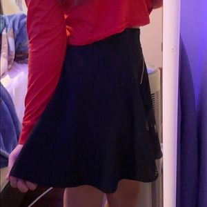 Black skirt